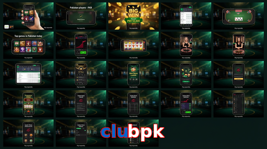 Main screen of Clubpk bet page for PK players